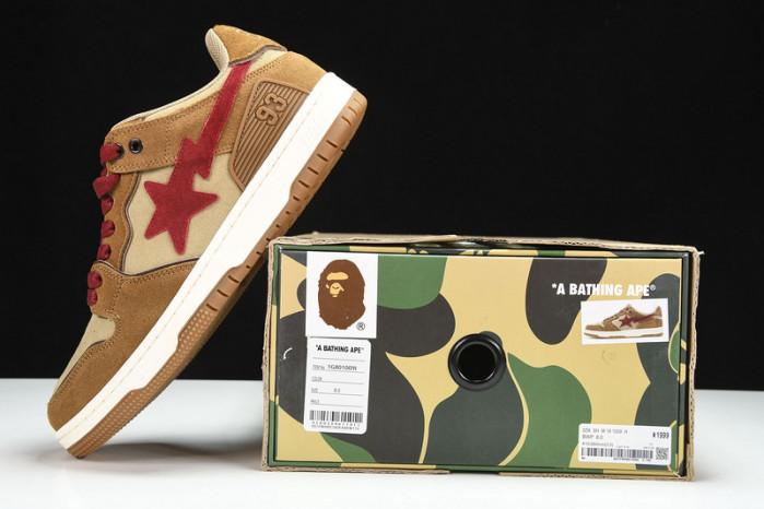 a bathing ape bape sta low copshoe bp-008