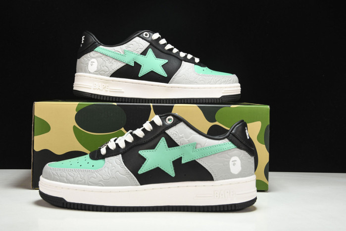 a bathing ape bape sta low copshoe bp-046