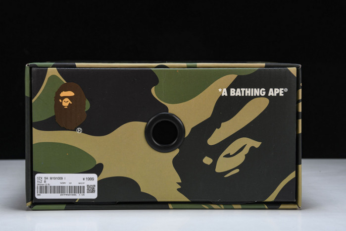 a bathing ape bape sta low copshoe bp-053