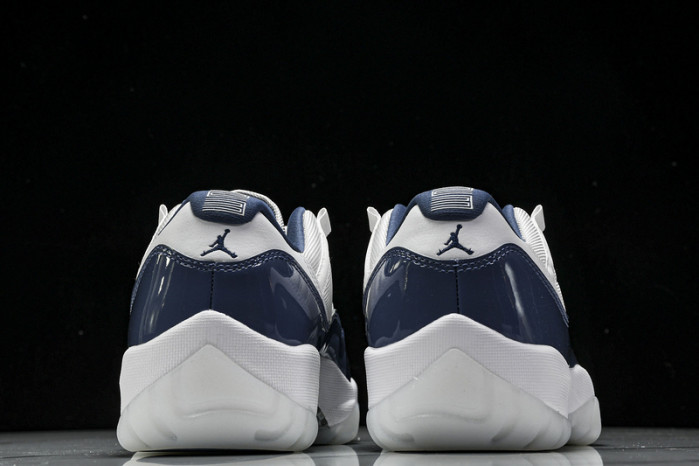 air jordan 11 low "midnight navy/diffused blue" fv5104-104