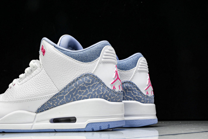 Air Jordan 3 Retro GS White Pink Glow HQ0784-101