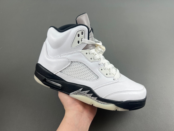 air jordan 5 “white black” dd0587-110