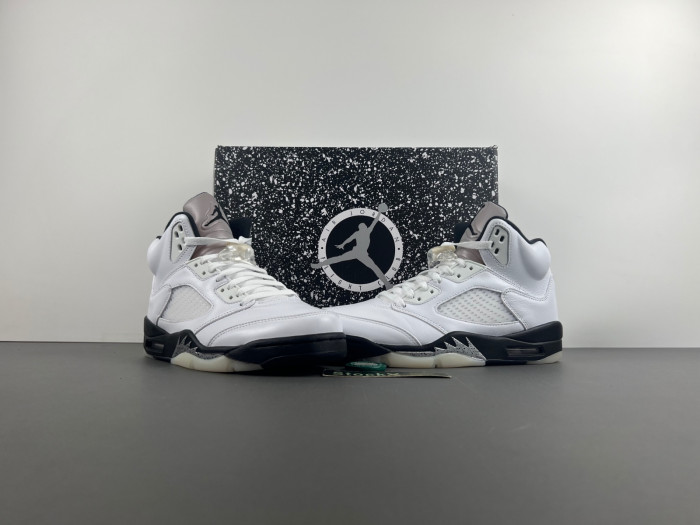 air jordan 5 “white black” dd0587-110