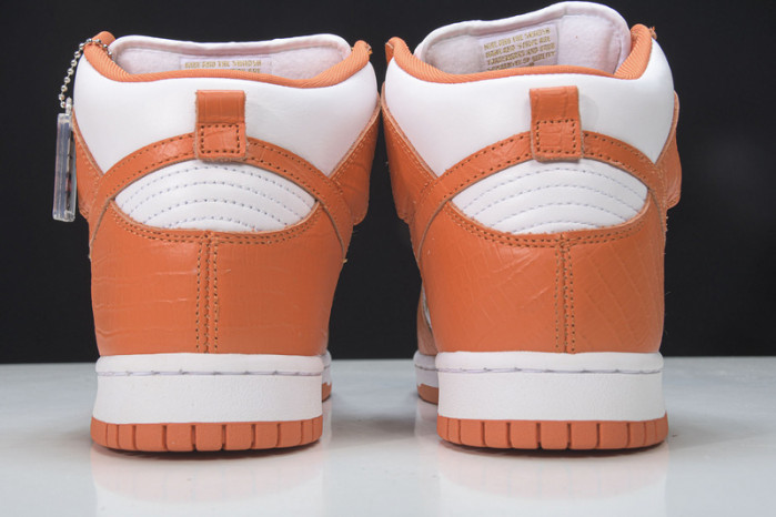 nike dunk high pro sb s*upre*me orange -307385-181