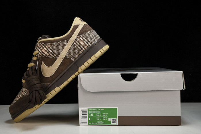 nike sb dunk low tweed - 304292-223