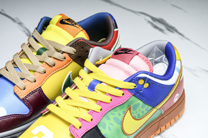 Nike Dunk Low Mario Kart Custom DH0952-102