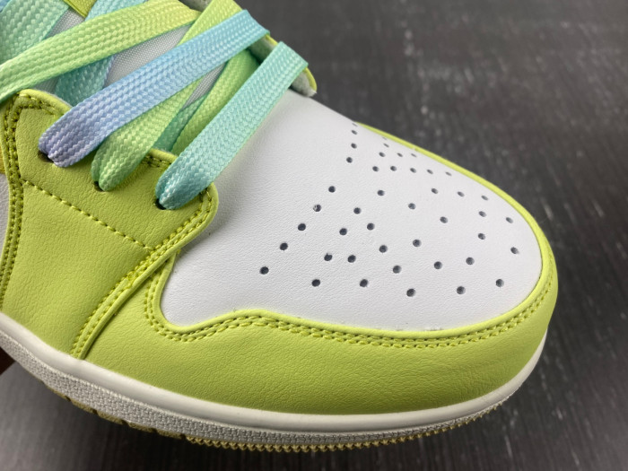 air jordan 1 low light olive pale citron fd9906-131