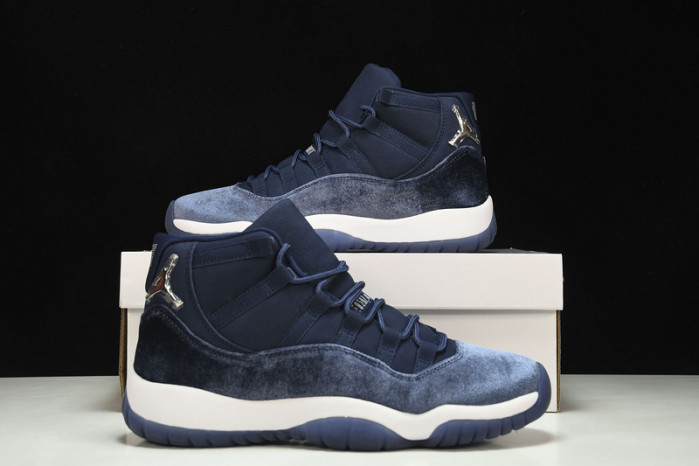 air jordan 11 wmns "midnight navy" ar0715-441