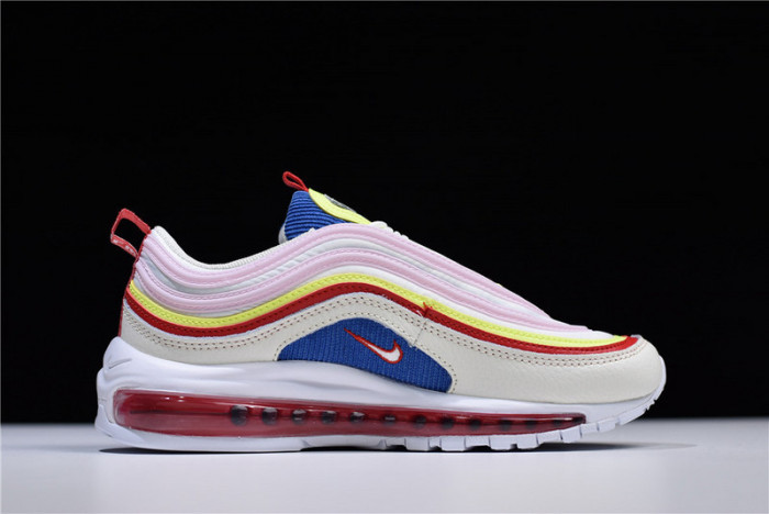 nike air max 97 se “corduroy” sail/volt glow/arctic pink womens aq4137-101