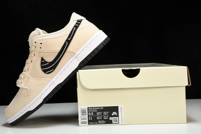 albino & preto x nike sb dunk low fd2627-200