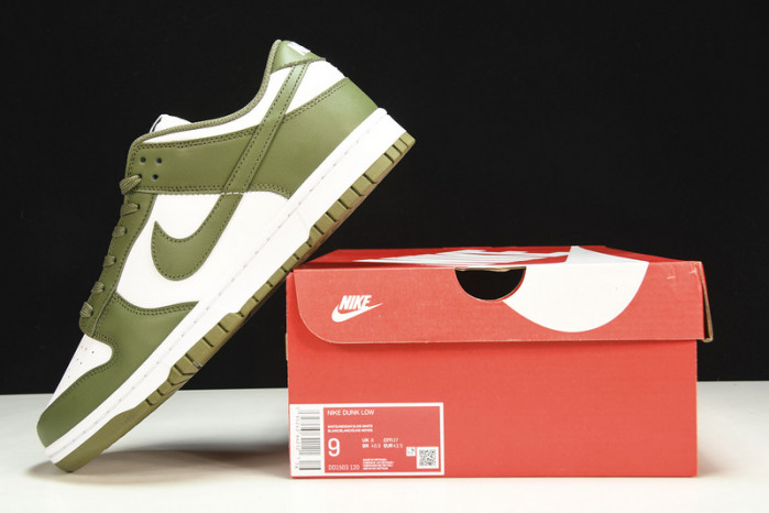 nike dunk low medium olive (w) - dd1503-120