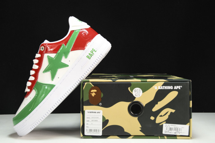 a bathing ape bape sta low copshoe bp-183