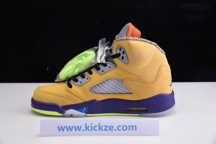 air jordan 5 solar orange what the cz5725-700