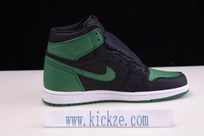 jordan 1 retro high pine green black - 555088-030