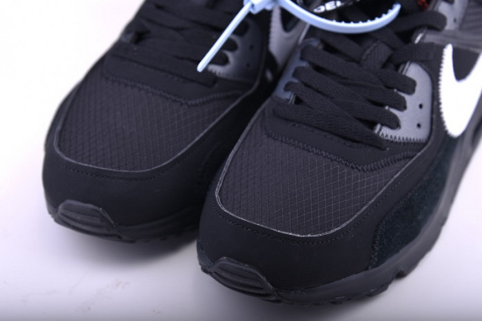 of nike air max 90 black cone white aa7293-001
