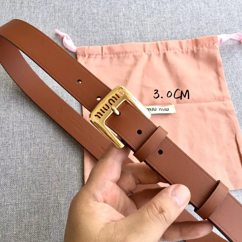 Miu Miu Belts 2407XA0073