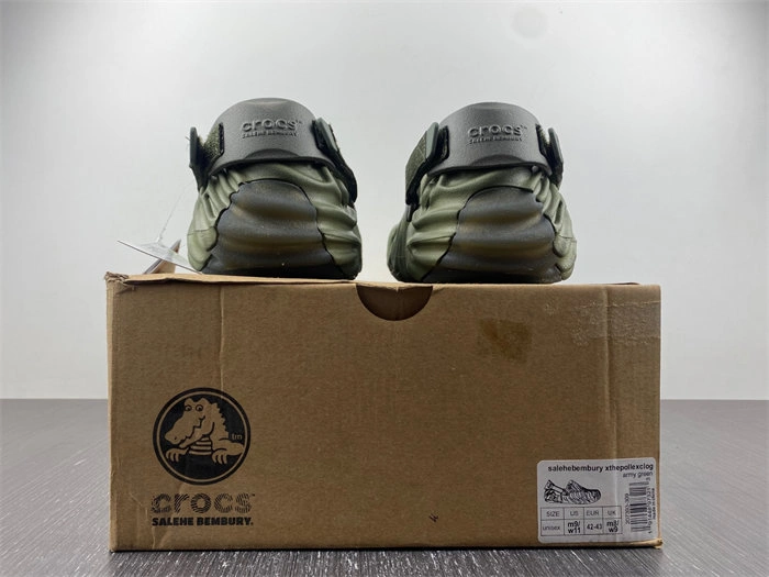 thermal Cr0c5 pollex clog by salehe bembury cucumber 207393- 5593