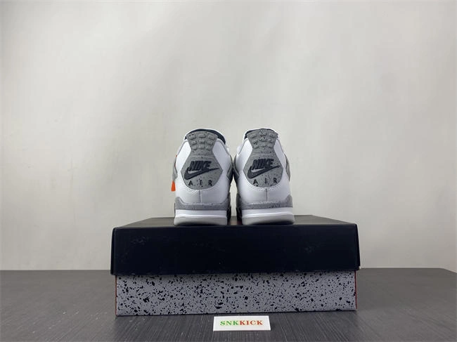 Jordan 4 Retro White Cement 840606- Original 3885